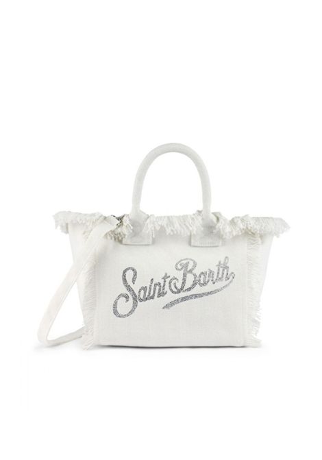 Borsa MC2 Saint Barth COLETTE01542H21 panna canvas strass MC2 SAINT BARTH | Borse | COLETTE01542H21